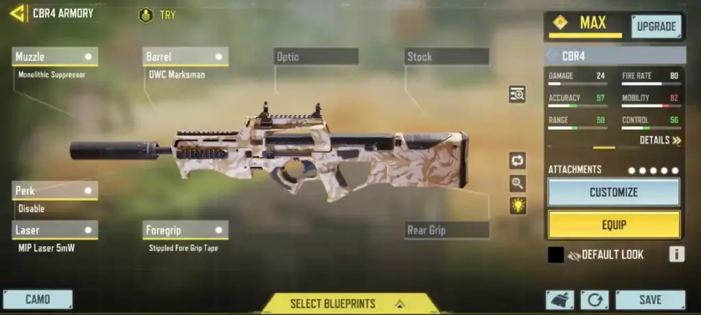 CBR4 Call of Duty Mobile