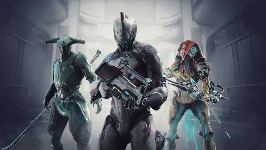 personajes de Warframe