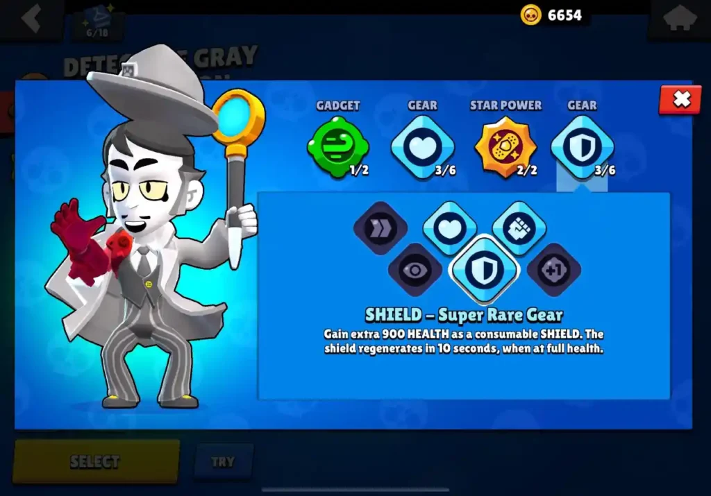 build para Gray en Brawl Stars