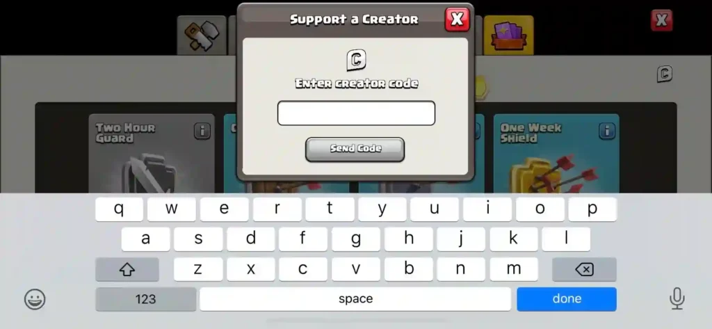 códigos de creador de Clash of Clans