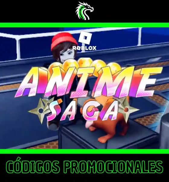 Lista de códigos de Anime Saga activos este mes en Roblox.