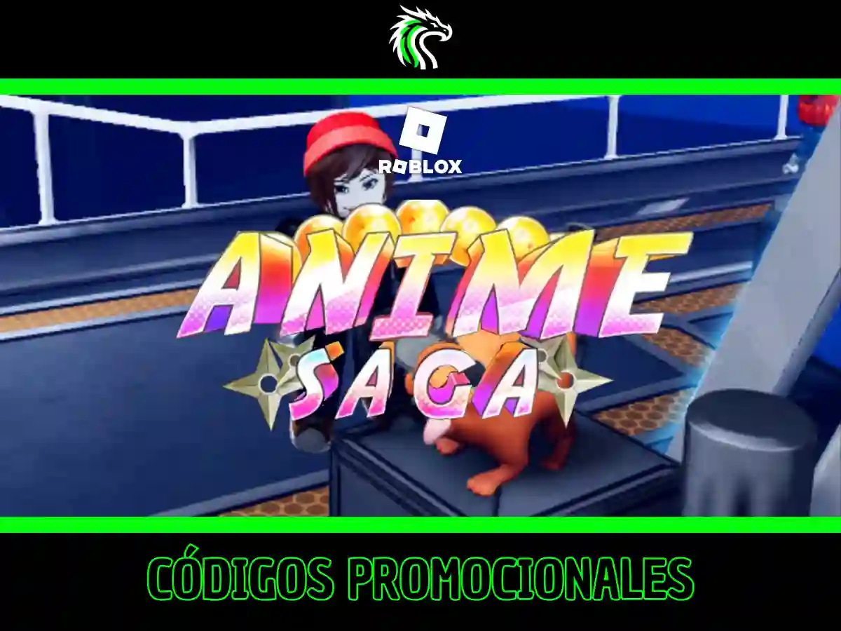 Lista de códigos de Anime Saga activos este mes en Roblox.