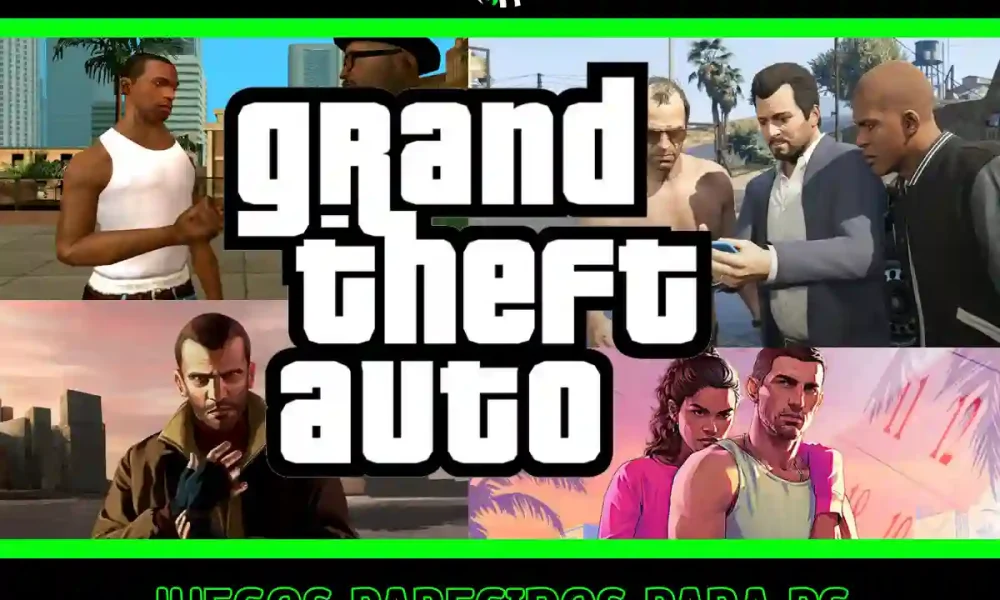 Descubre cuáles son los 10 mejores juegos parecidos a GTA para PC de este año