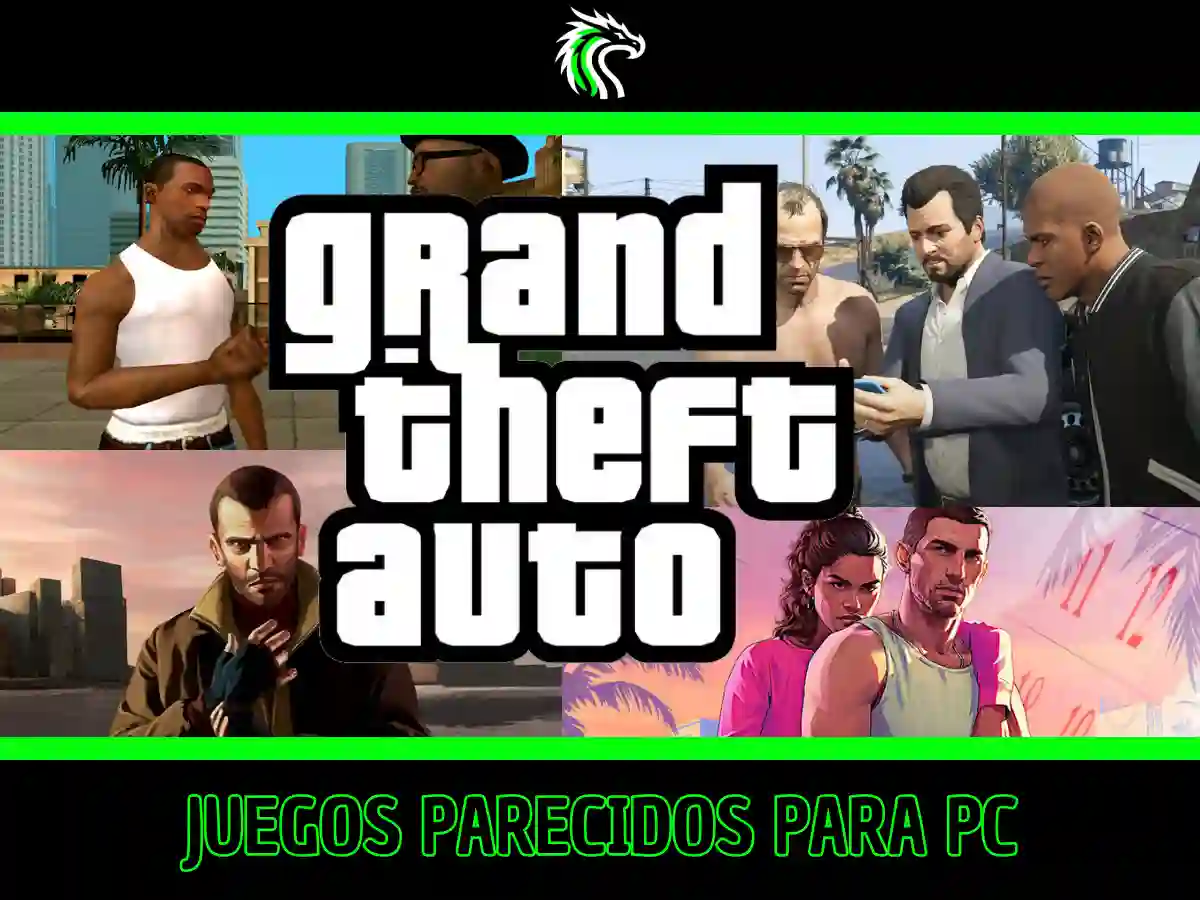 Descubre cuáles son los 10 mejores juegos parecidos a GTA para PC de este año