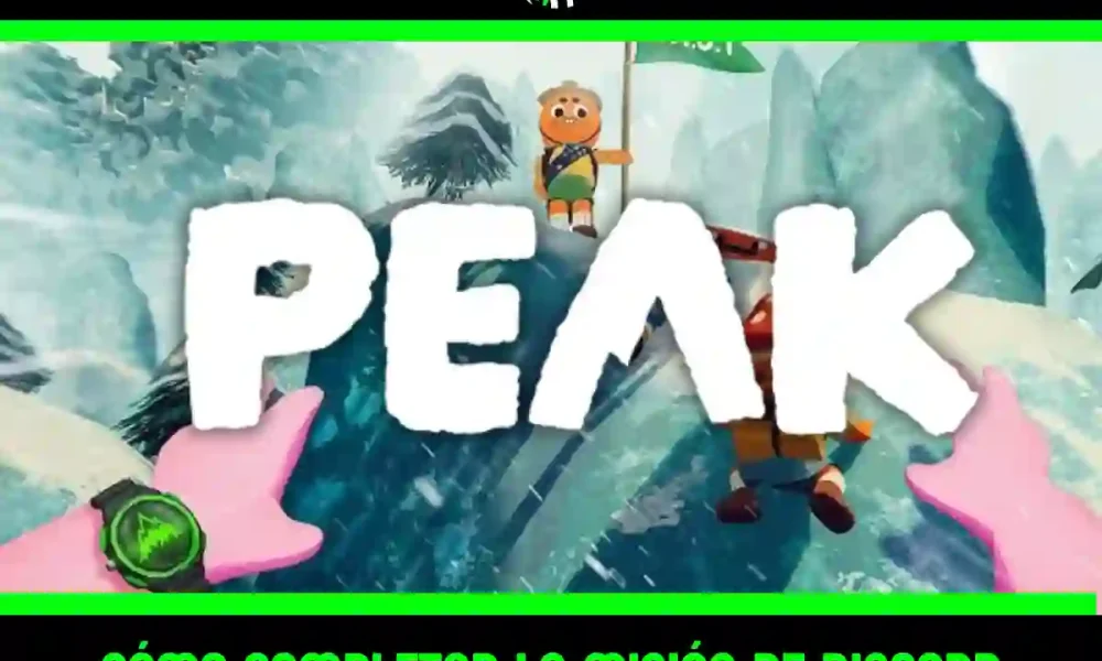 Aprende cómo completar la misión de Discord en PEAK paso a paso