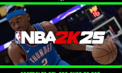 Guía de controles del NBA 2k25 en PS5