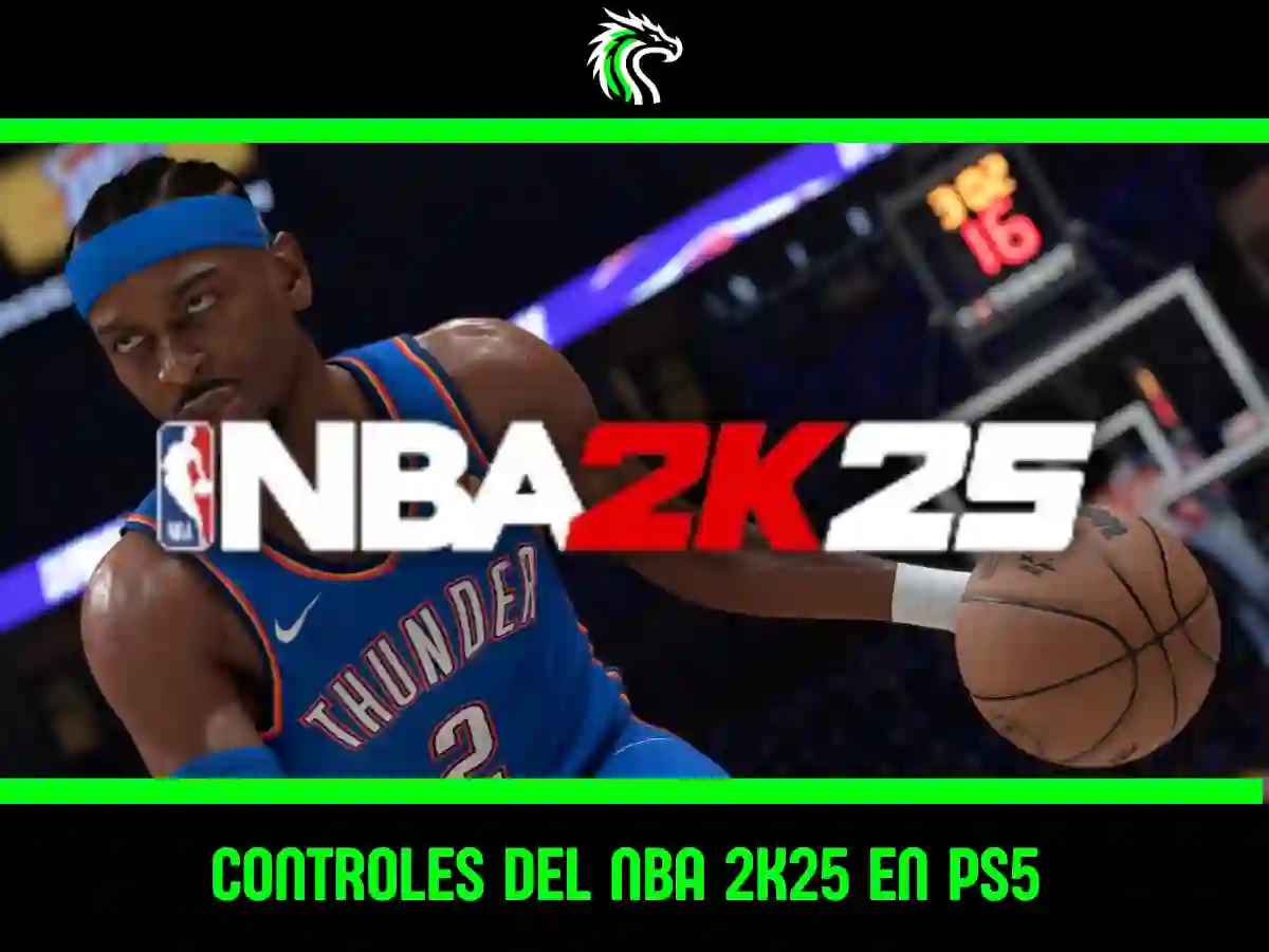 Guía de controles del NBA 2k25 en PS5