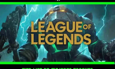Tier list de LoL de los mejores tanques de League of Legends en el meta actual