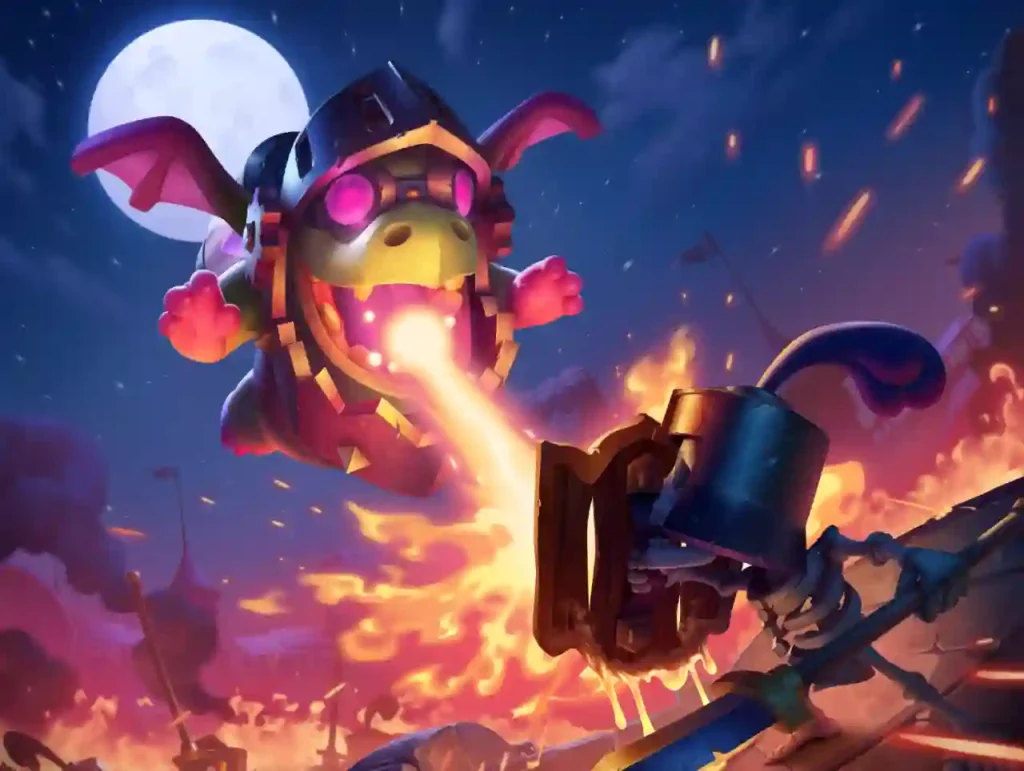 Dragón Infernal Clash Royale