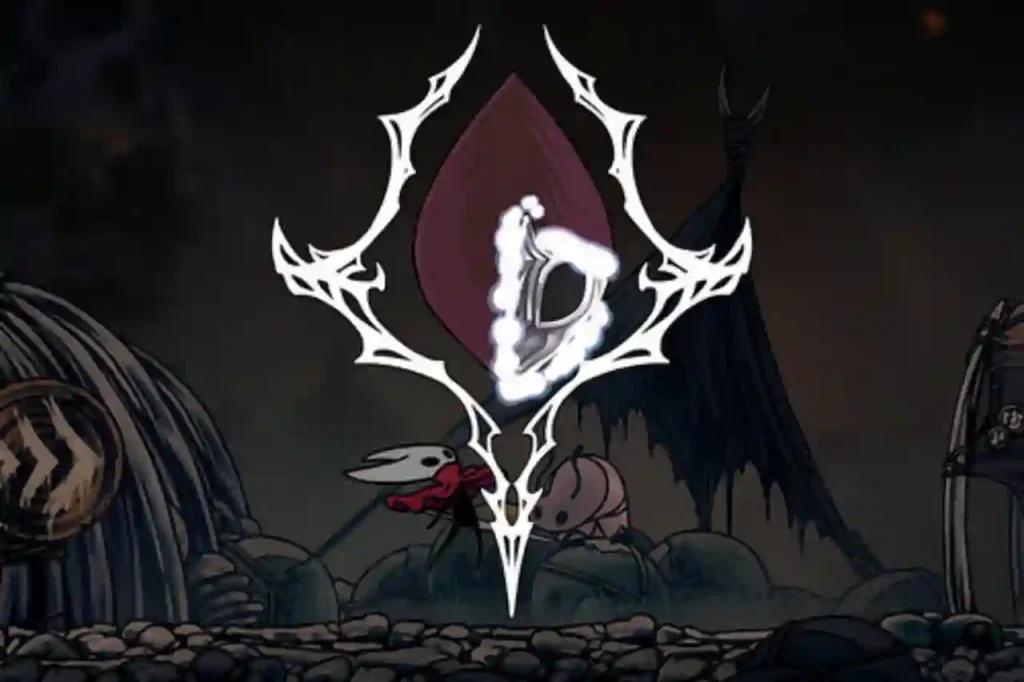 Fragmentos de máscaras de Hollow Knight Silksong.