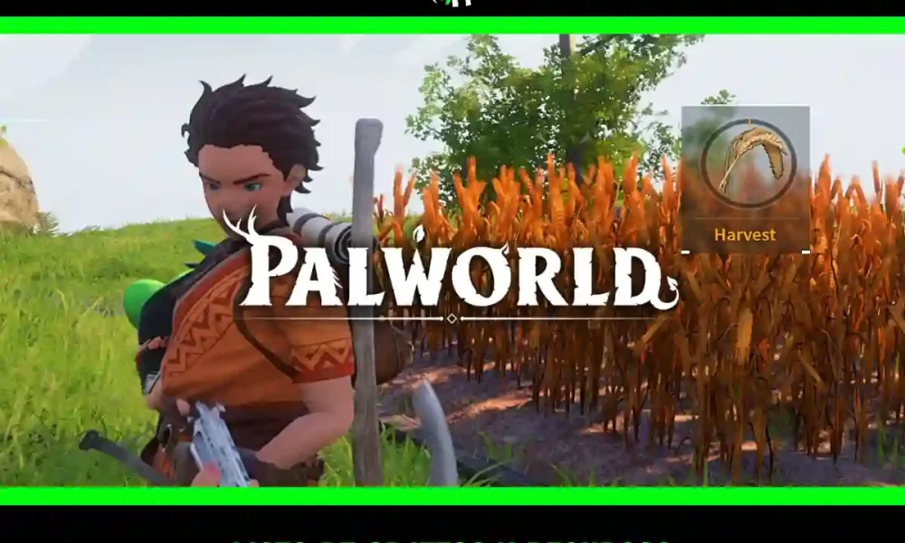 Lista de nombres de todos los objetos de Palworld