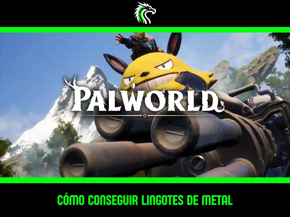Aprende cómo conseguir lingotes de metal en Palworld