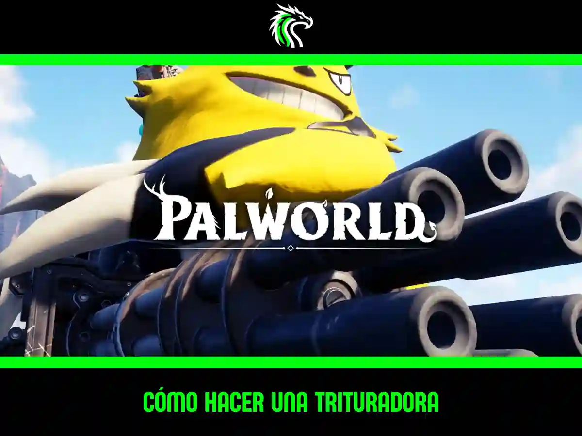 Aprende cómo construir una Trituradora en Palworld