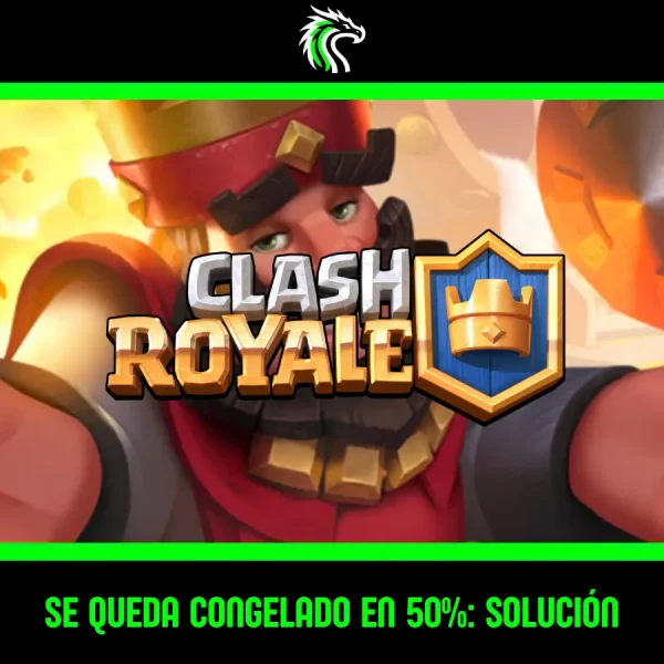 por qué Clash Royale se queda trabado en el 50 por ciento