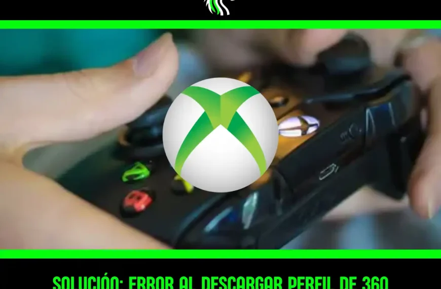 Guía: error al descargar perfil de Xbox 360 en Xbox Series X/S