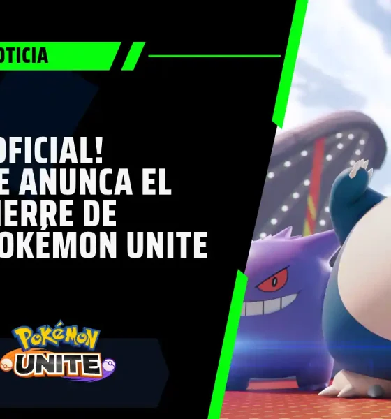 cierre de Pokémon Unite