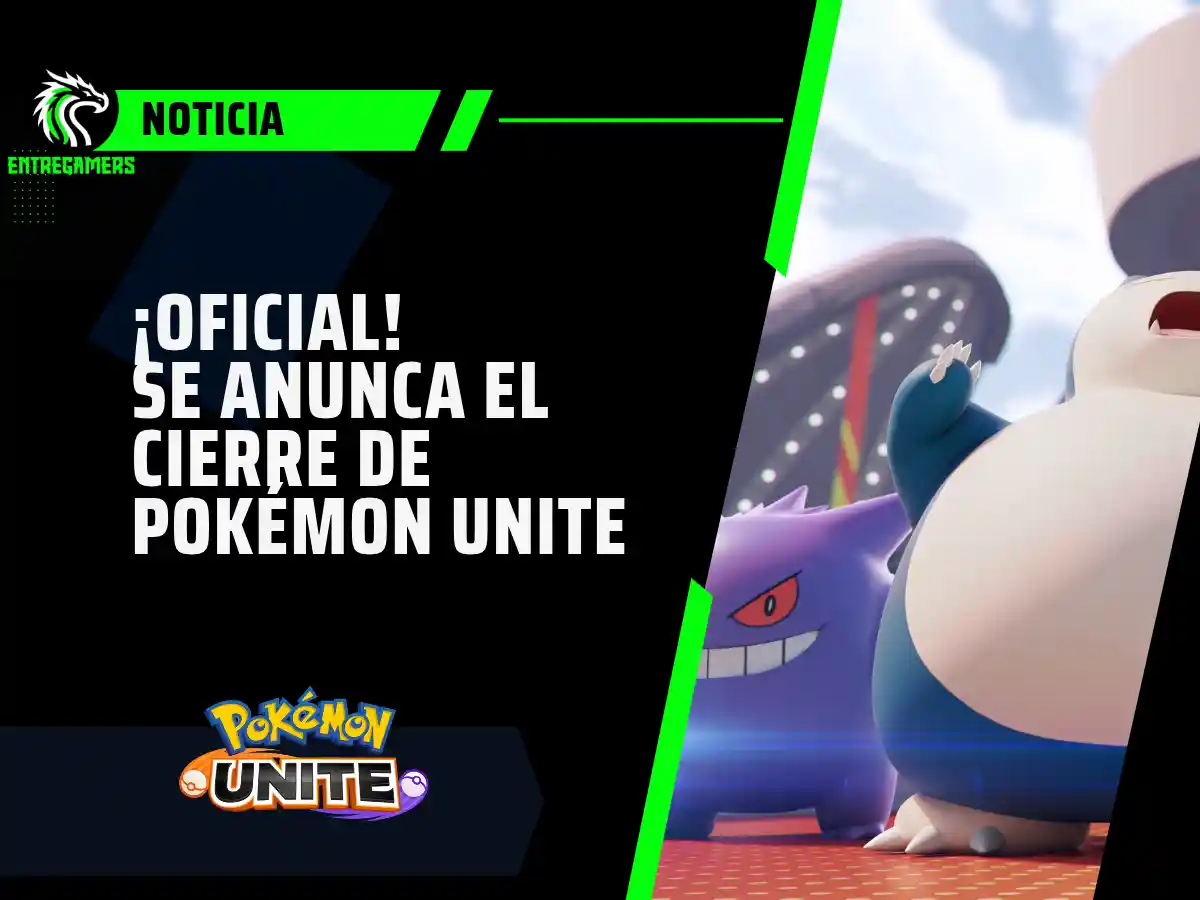 cierre de Pokémon Unite