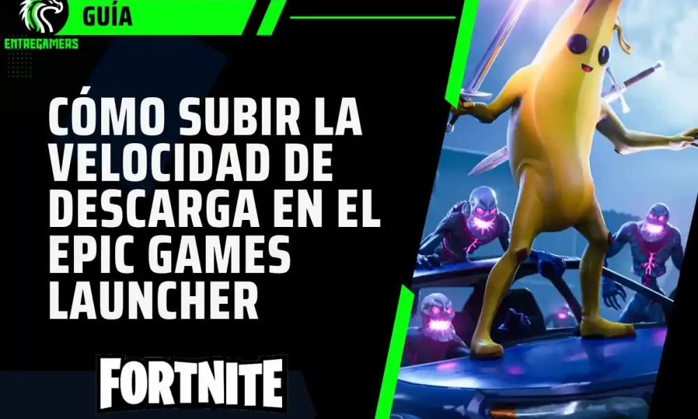 Guía: cómo acelerar la descarga de Fortnite en Epic Games Launcher