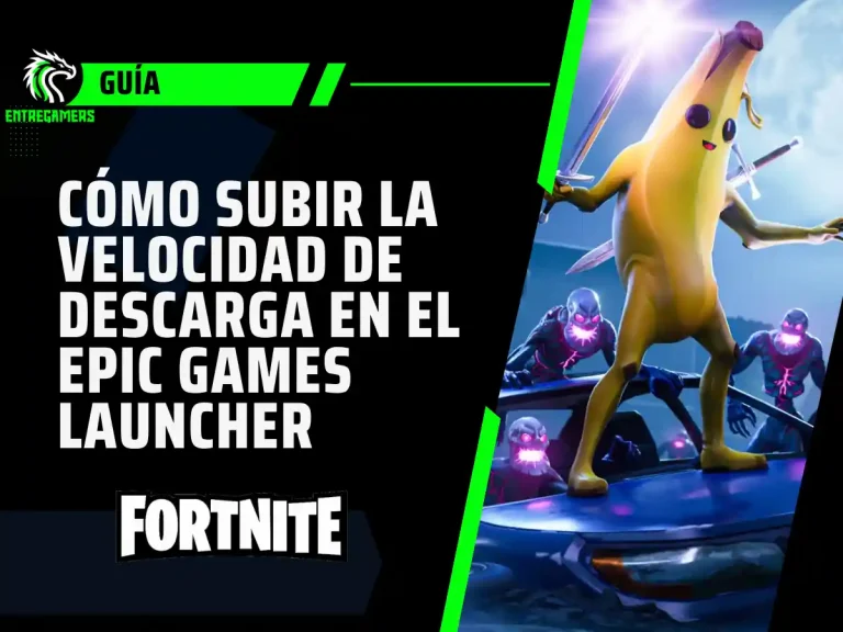 Guía: cómo acelerar la descarga de Fortnite en Epic Games Launcher
